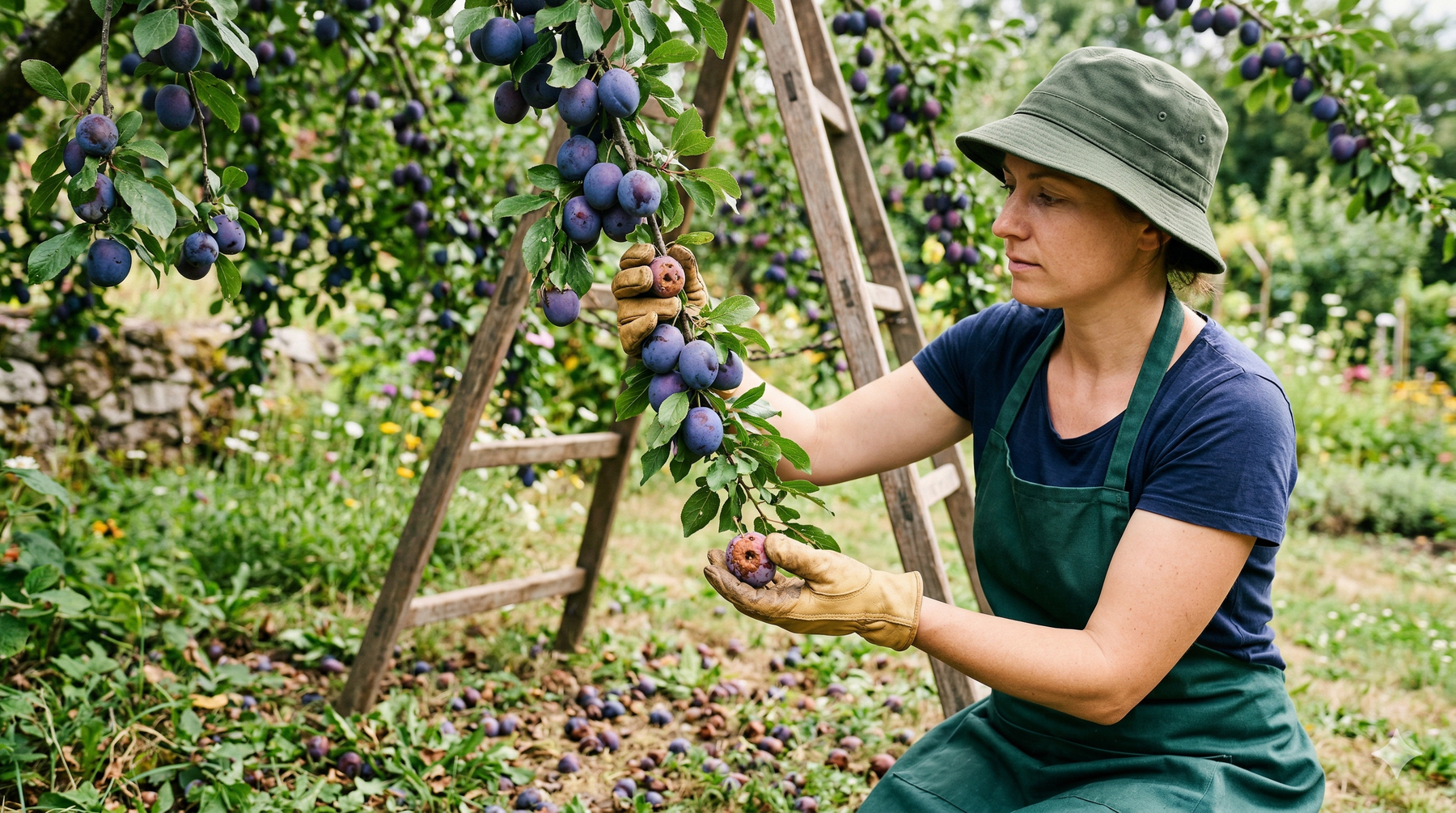 Chute de la teigne du prunier : comment protéger efficacement votre récolte des asticots