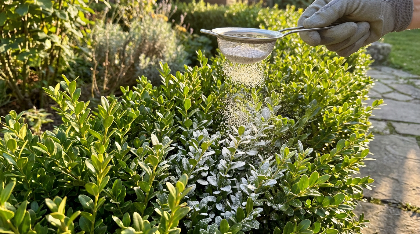 Chaux d'algues contre les teignes du buis : arme miracle naturelle ou mythe du jardin ?