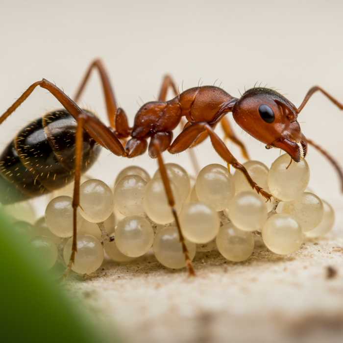 Ameisen Eier: Entwicklung und Aussehen