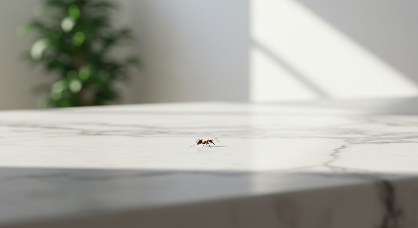 Des fourmis dans la maison, mais aucune trace : trouvez la cause