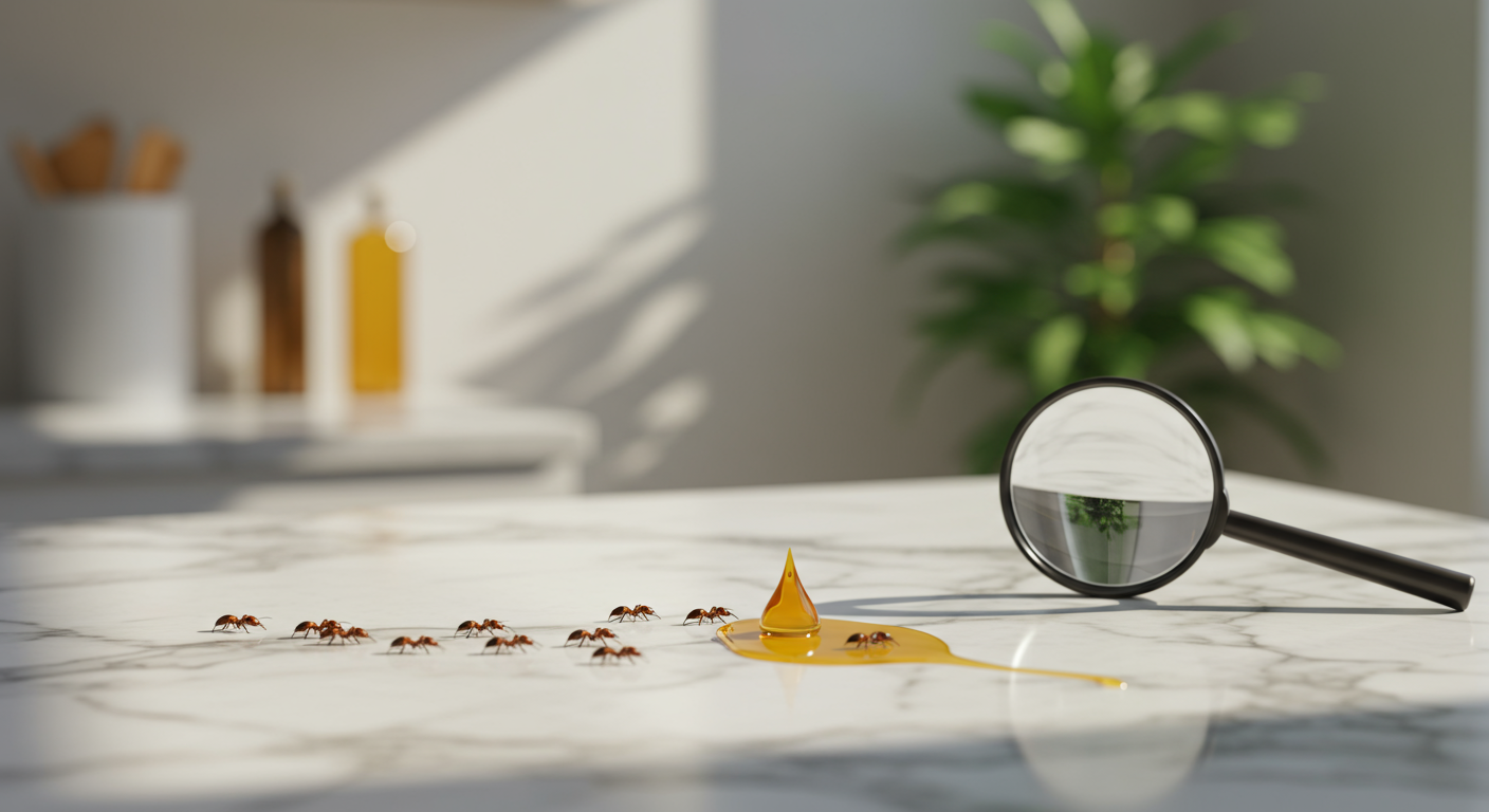 Fourmis dans la maison : comment trouver le nid ?