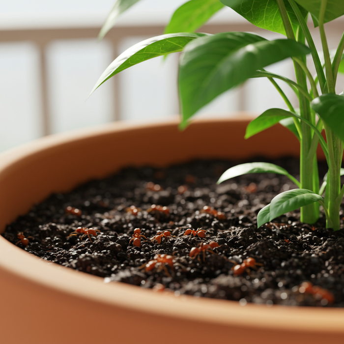 Ameisen im Wurzelballen: Erkennen und Entfernen