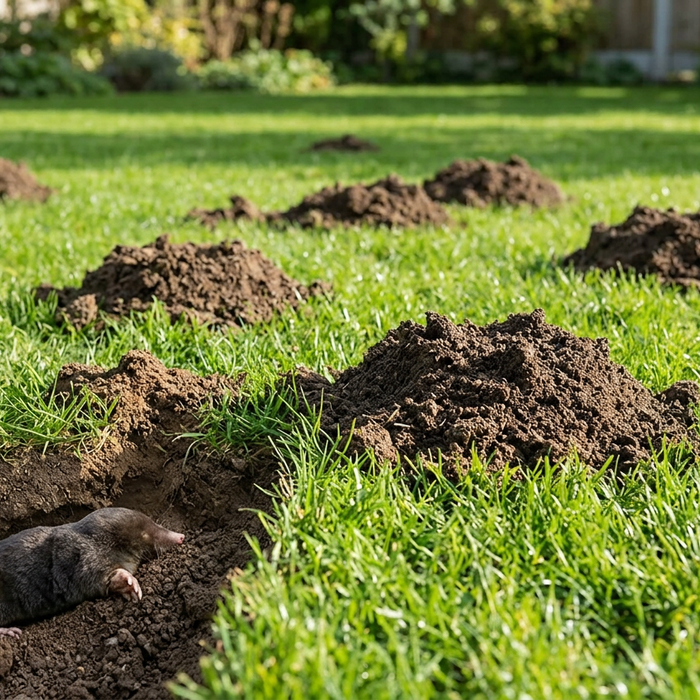 Anatomie du système de tunnel taupe