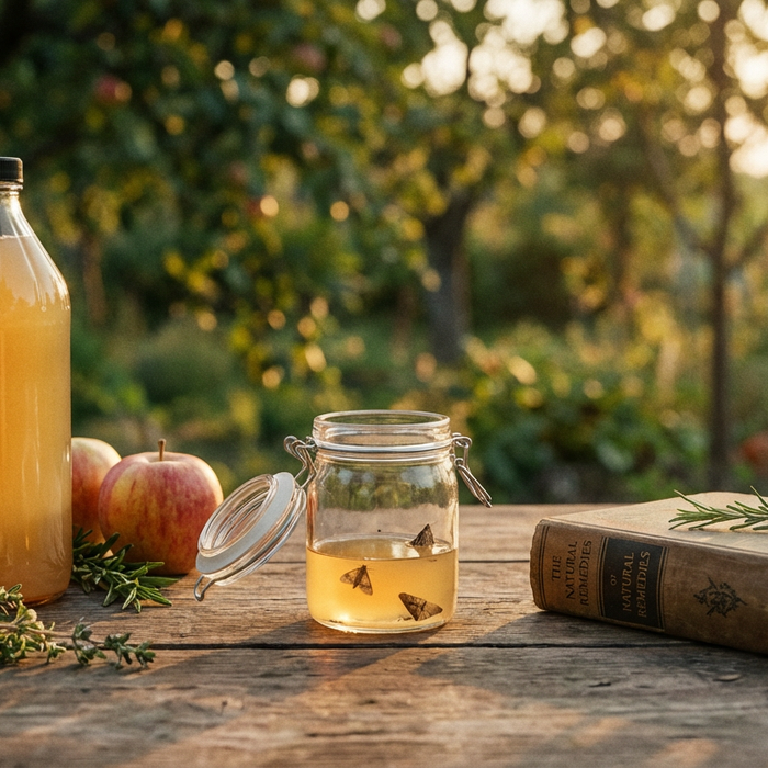 Vinaigre de cidre de pomme contre les mites : le remède maison expliqué scientifiquement