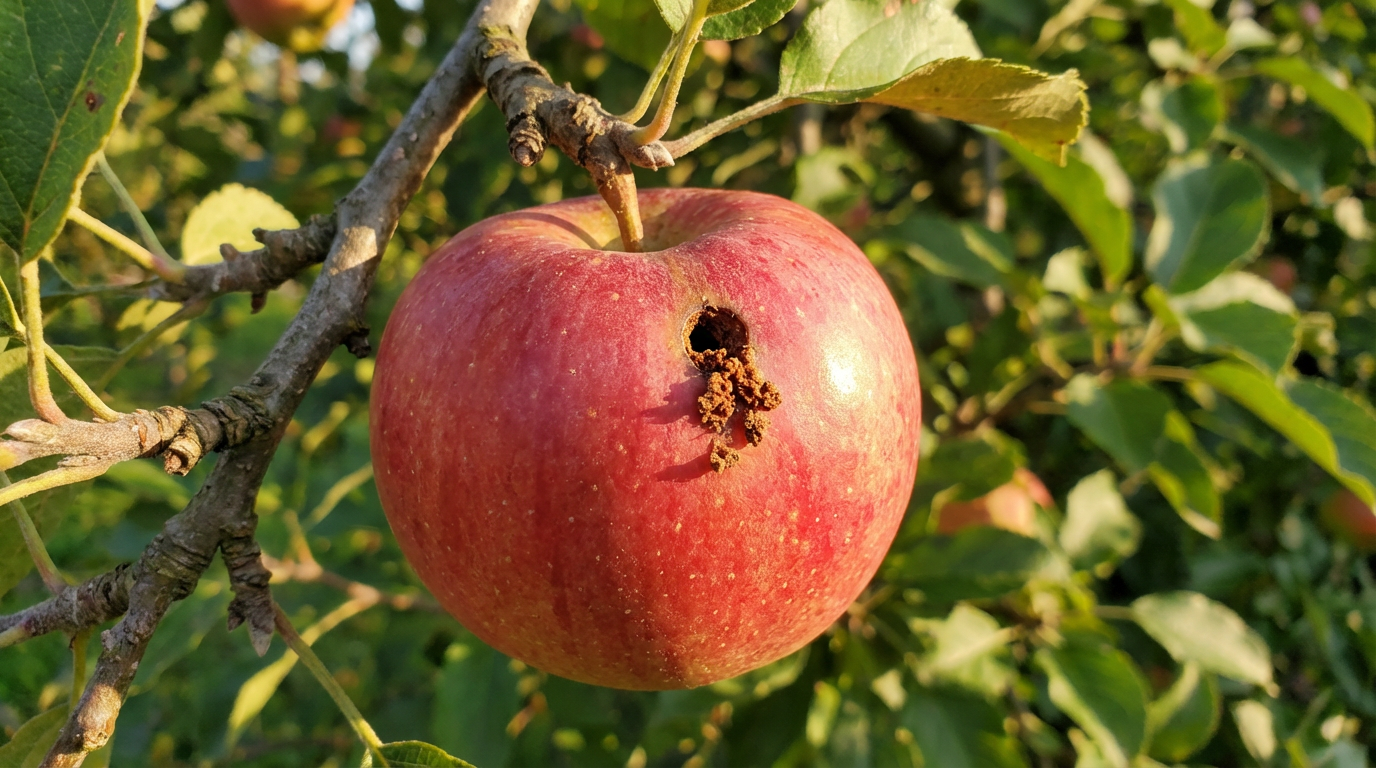 Infestation récurrente du carpocapse des pommes : causes et solution permanente