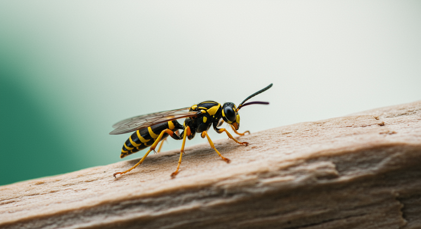 Guêpe braconide Spathius exarator contre les vrillettes - Comment un insecte bénéfique sauve vos meubles