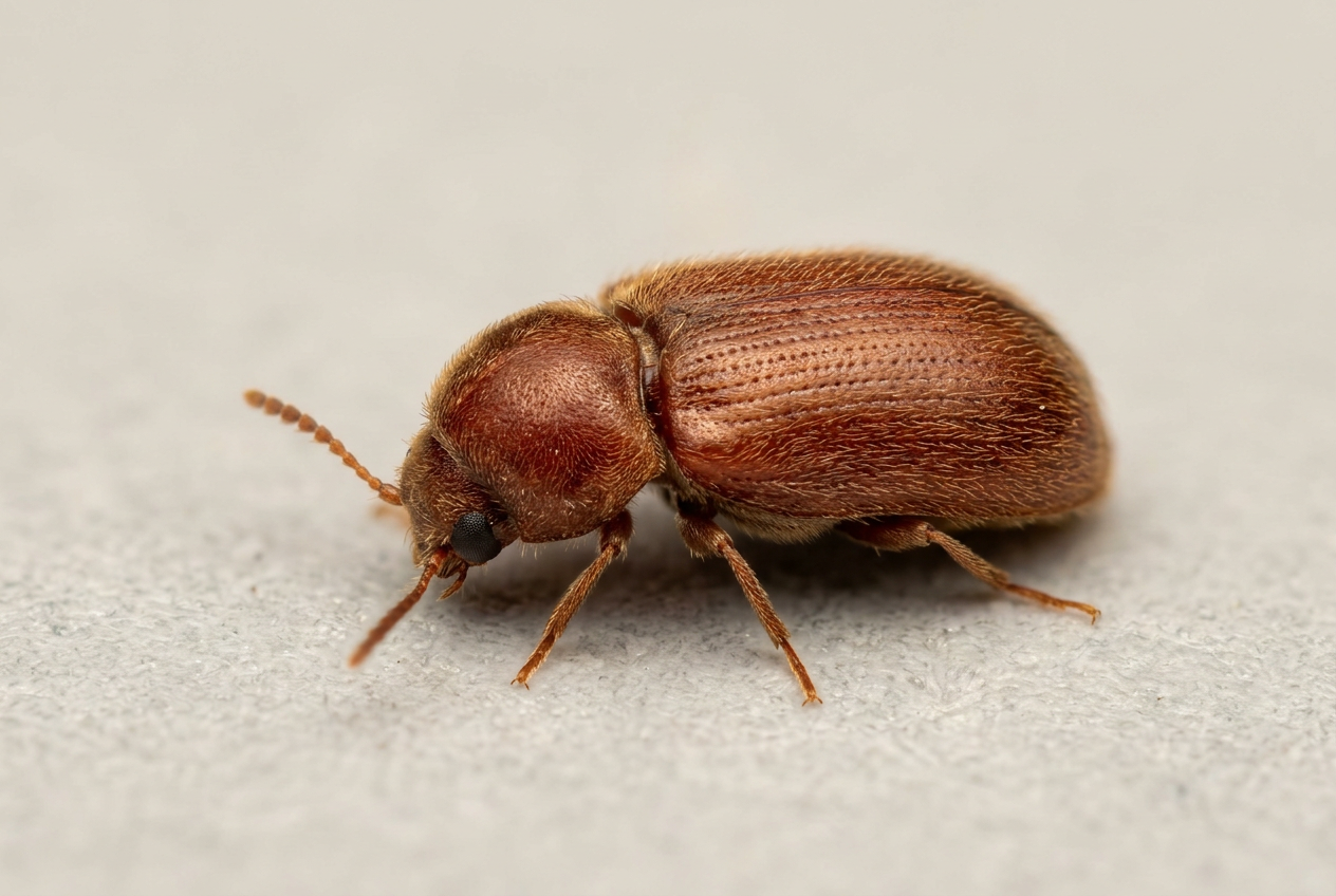 Piqûre de coléoptère du pain : pourquoi les parasites du garde-manger sont inoffensifs pour les humains