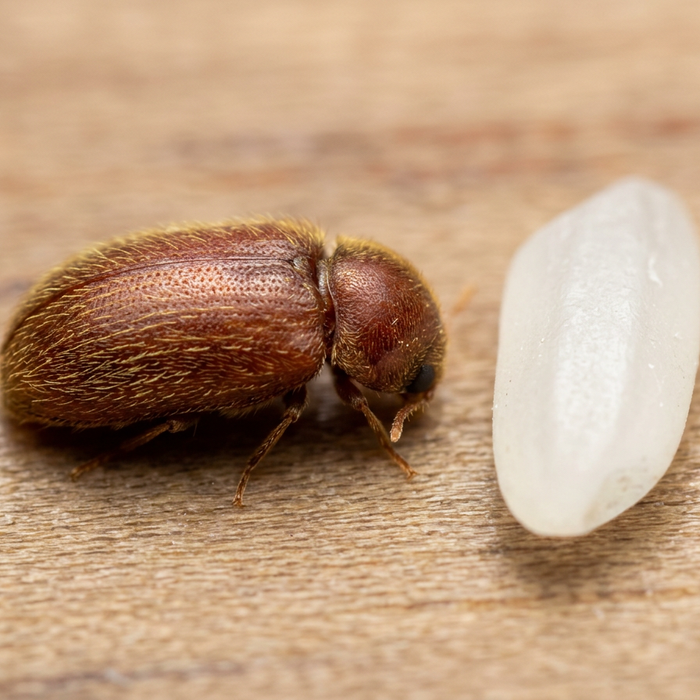 Taille du coléoptère du pain — photo 1