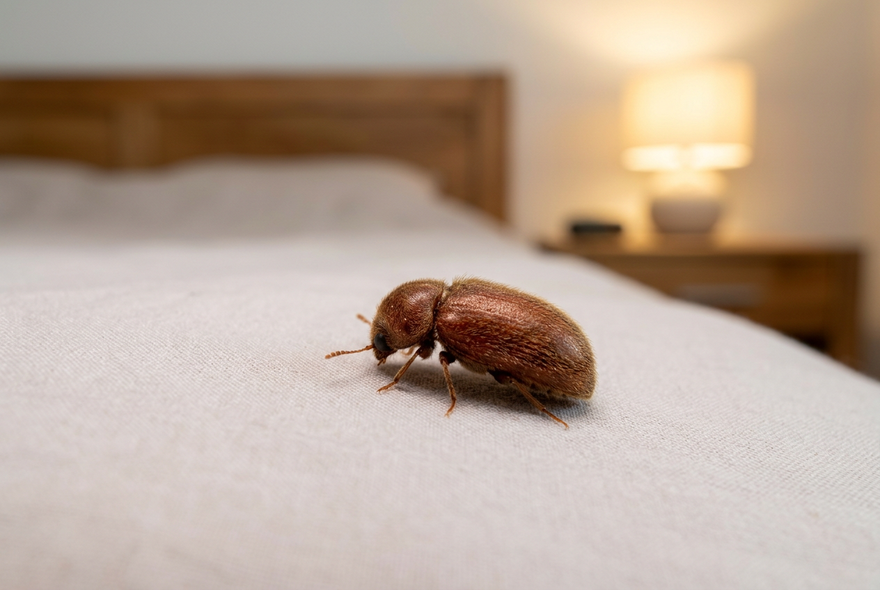 Coléoptères du pain dans la chambre : identifier les causes et les éliminer définitivement