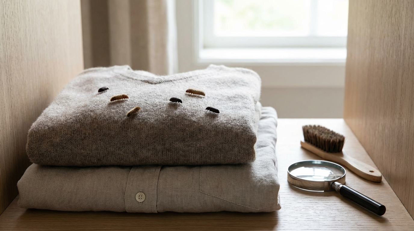 Vêtements de coléoptère du bacon : voici comment reconnaître et combattre les parasites