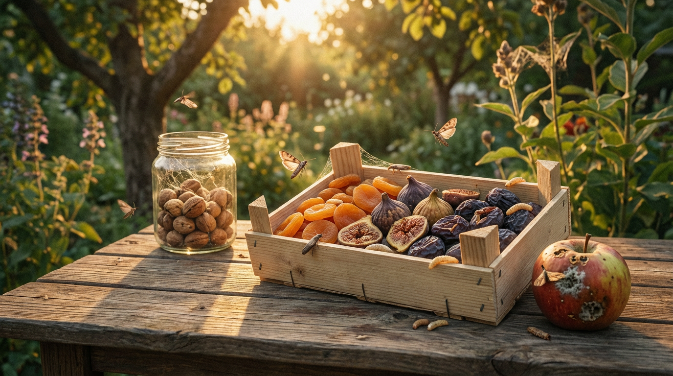 La teigne des fruits secs est-elle dangereuse ? Risques et faits pour la santé