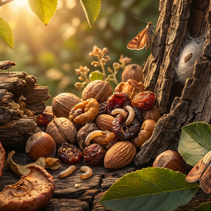 Cycle de vie de la tordeuse des fruits secs : toutes les phases et temps de développement