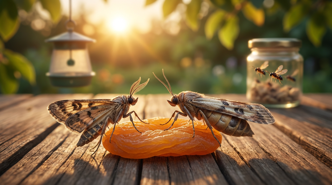 Tordeuse des fruits secs mâle femelle : différences et contrôle