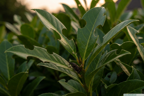 Combattre les charançons noirs sur le laurier-cerise : conseils d'experts pour une haie saine
