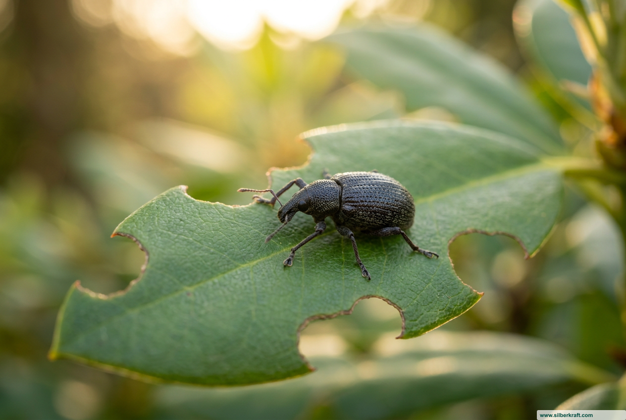 Combattre les charançons noirs sur les rhododendrons : le guide ultime pour les jardiniers