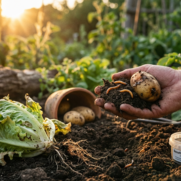 Vers fil-de-fer au jardin : détecter, prévenir et combattre biologiquement