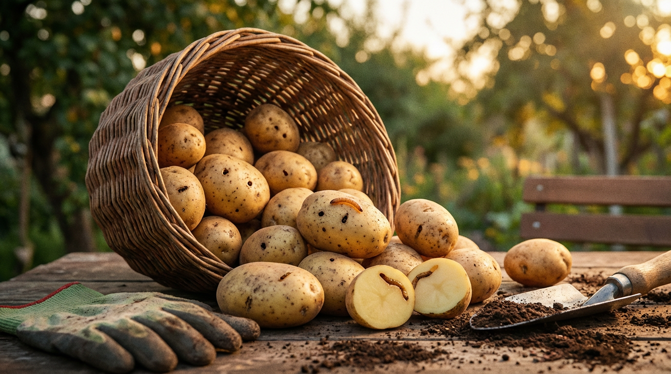Les pommes de terre vers fil-de-fer sont-elles comestibles ? Tout sur les trous d'alimentation et la consommation