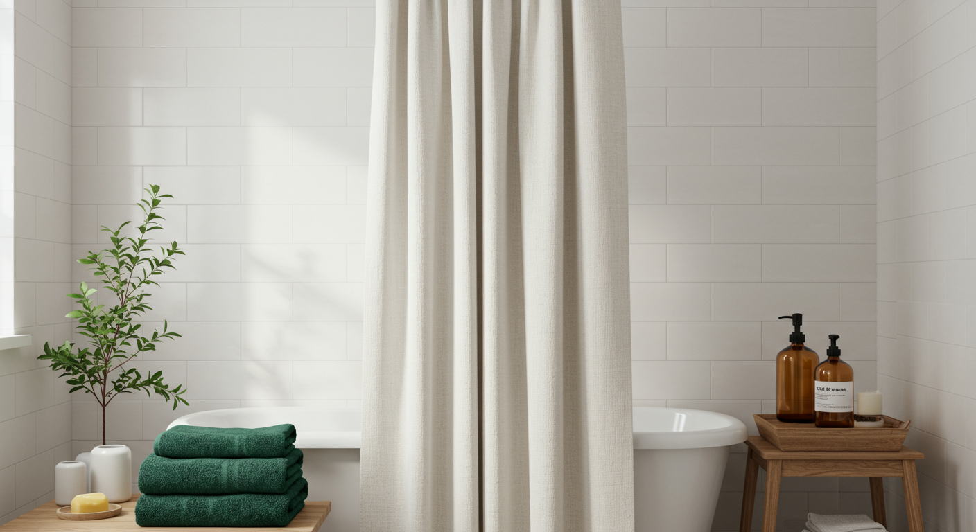 Rideau de douche anti-moisissures : conseils et produits