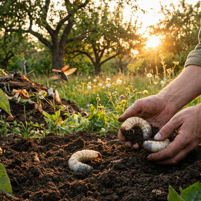 Grubs Cockchafer : Tout sur la détection, le cycle de vie et le contrôle