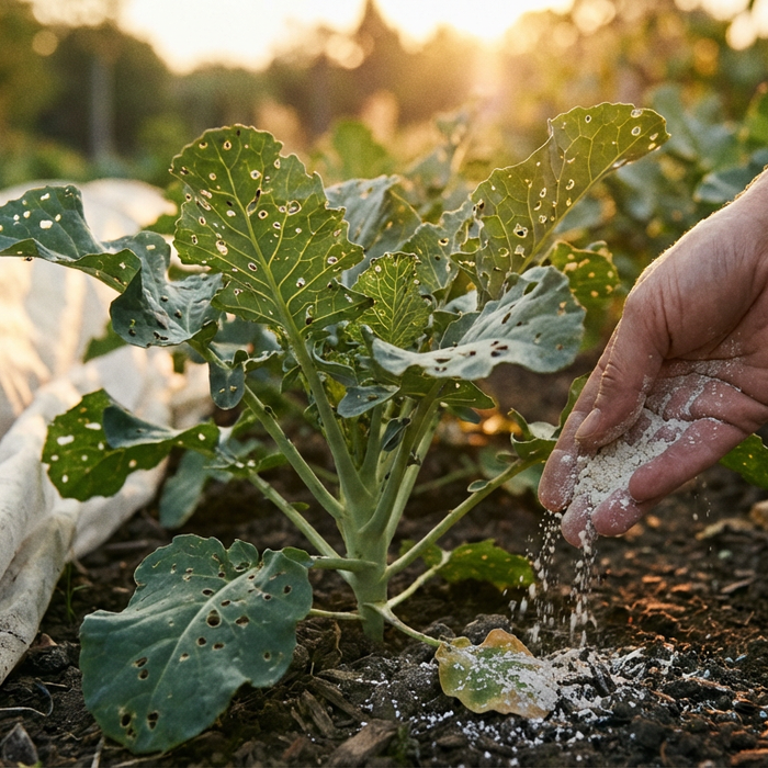 Altises sur brocoli : reconnaître les dégâts et les combattre biologiquement