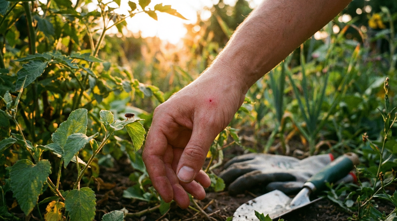 Piqûres d'altises : les parasites du jardin peuvent-ils piquer les gens ?