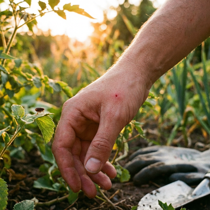 Piqûres d'altises : les parasites du jardin peuvent-ils piquer les gens ?