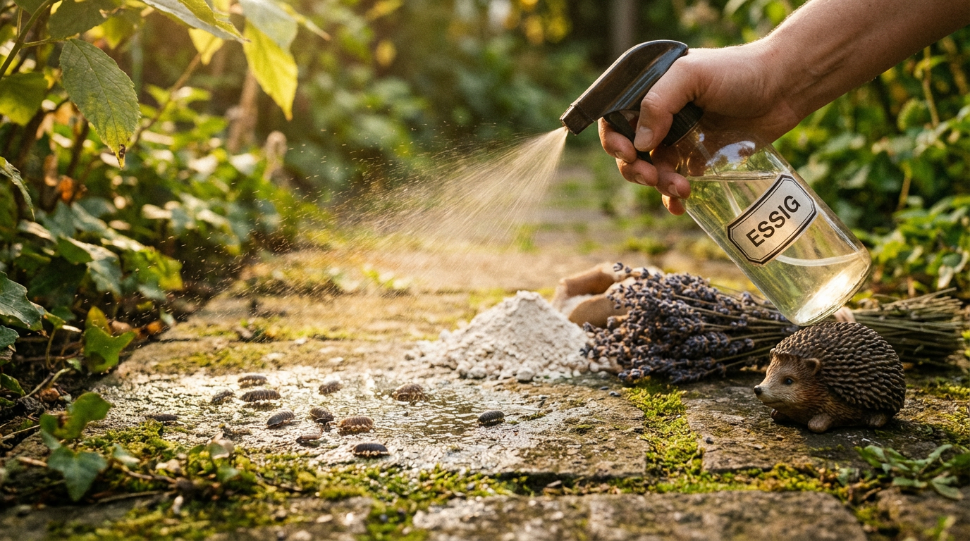 Vinaigre contre les cloportes : effet, application & alternatives