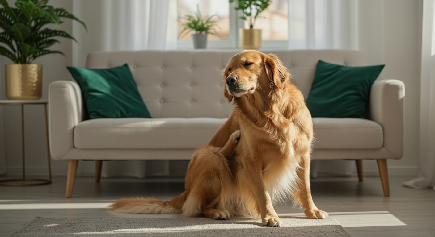 Puces sur les chiens : Mon chien a des puces – que faire ?