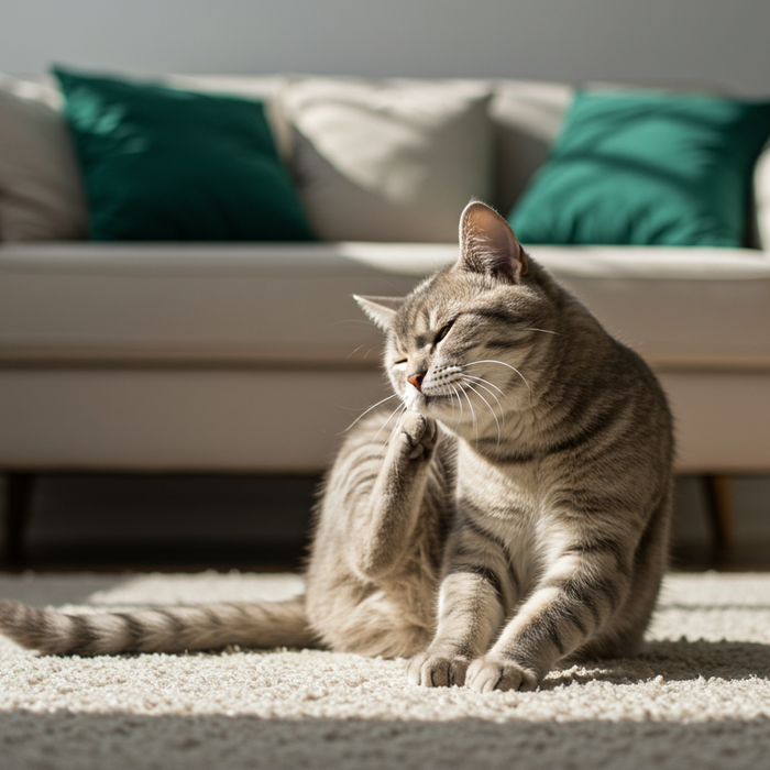 Flöhe bei Katzen: Erkennen und Behandeln