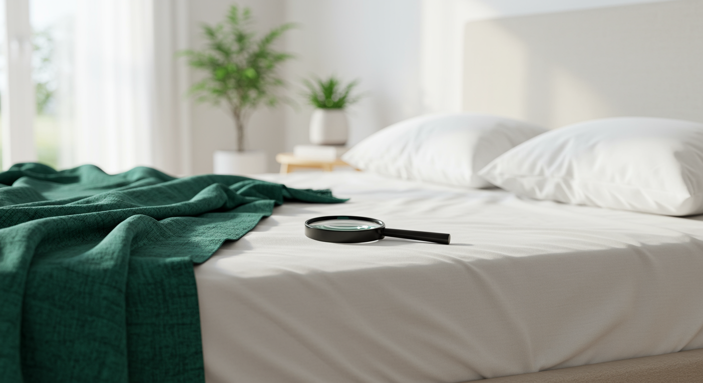 Puces dans le lit : causes et traitement