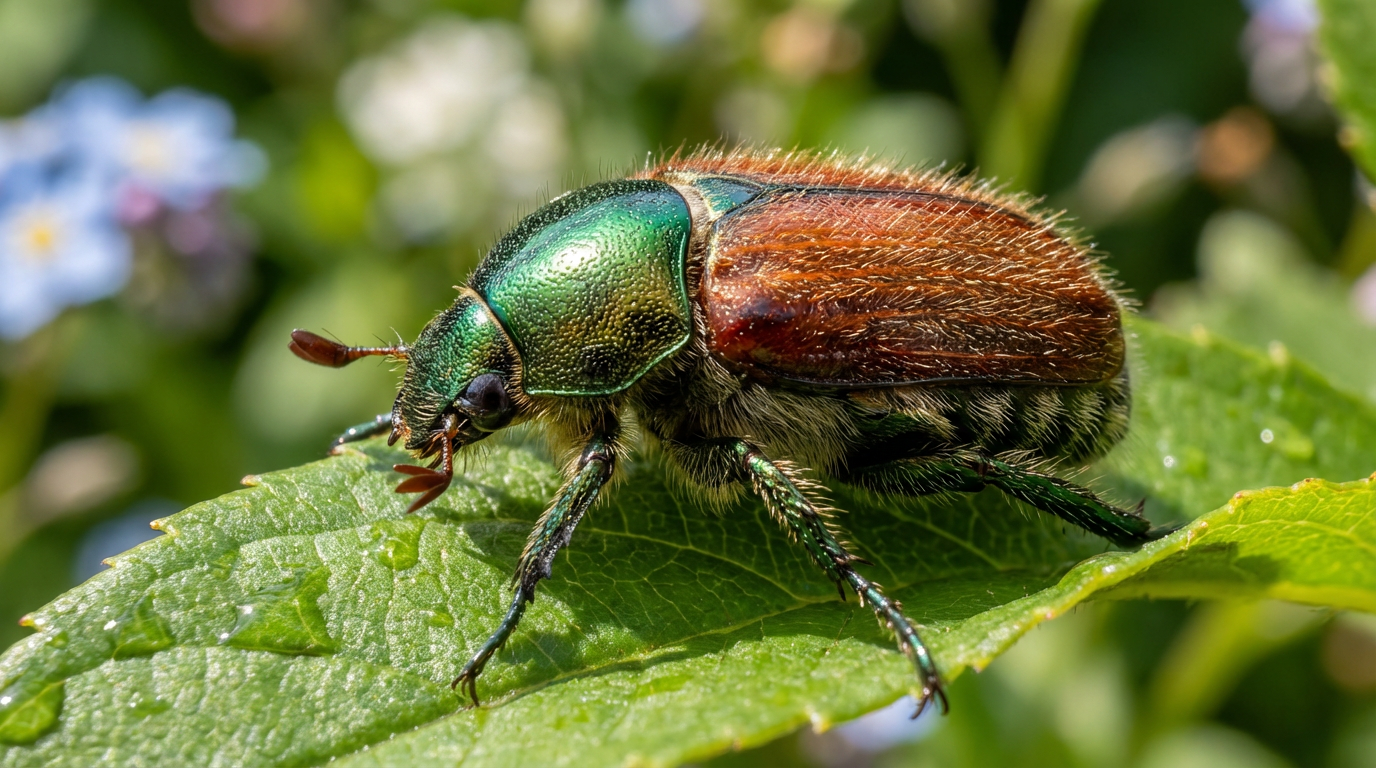 Développement des chrysomèles des jardins : le cycle de vie complet du ravageur des pelouses