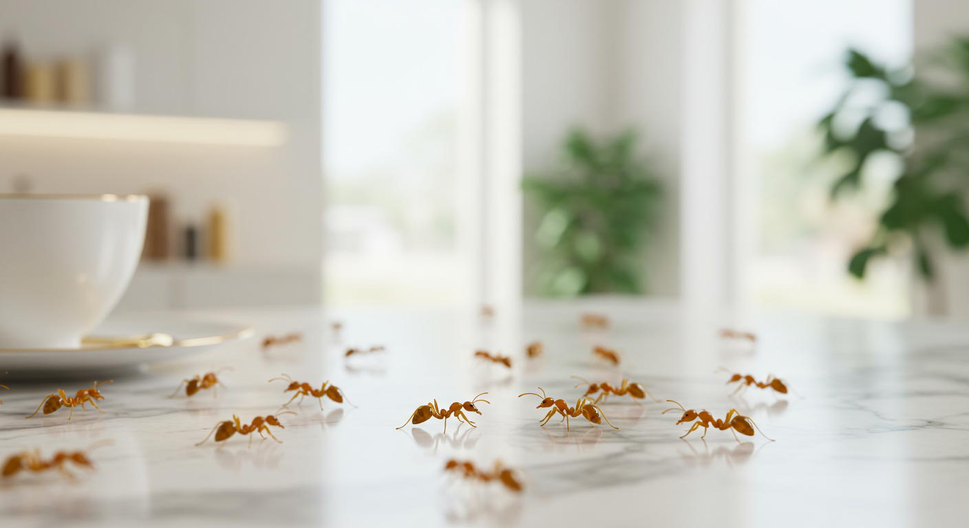 Fourmis jaunes : Comment identifier et combattre les fourmis pharaons