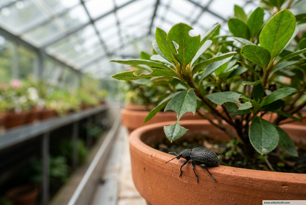 Lutte contre les charançons noirs en serre : stratégies pour des plantes saines