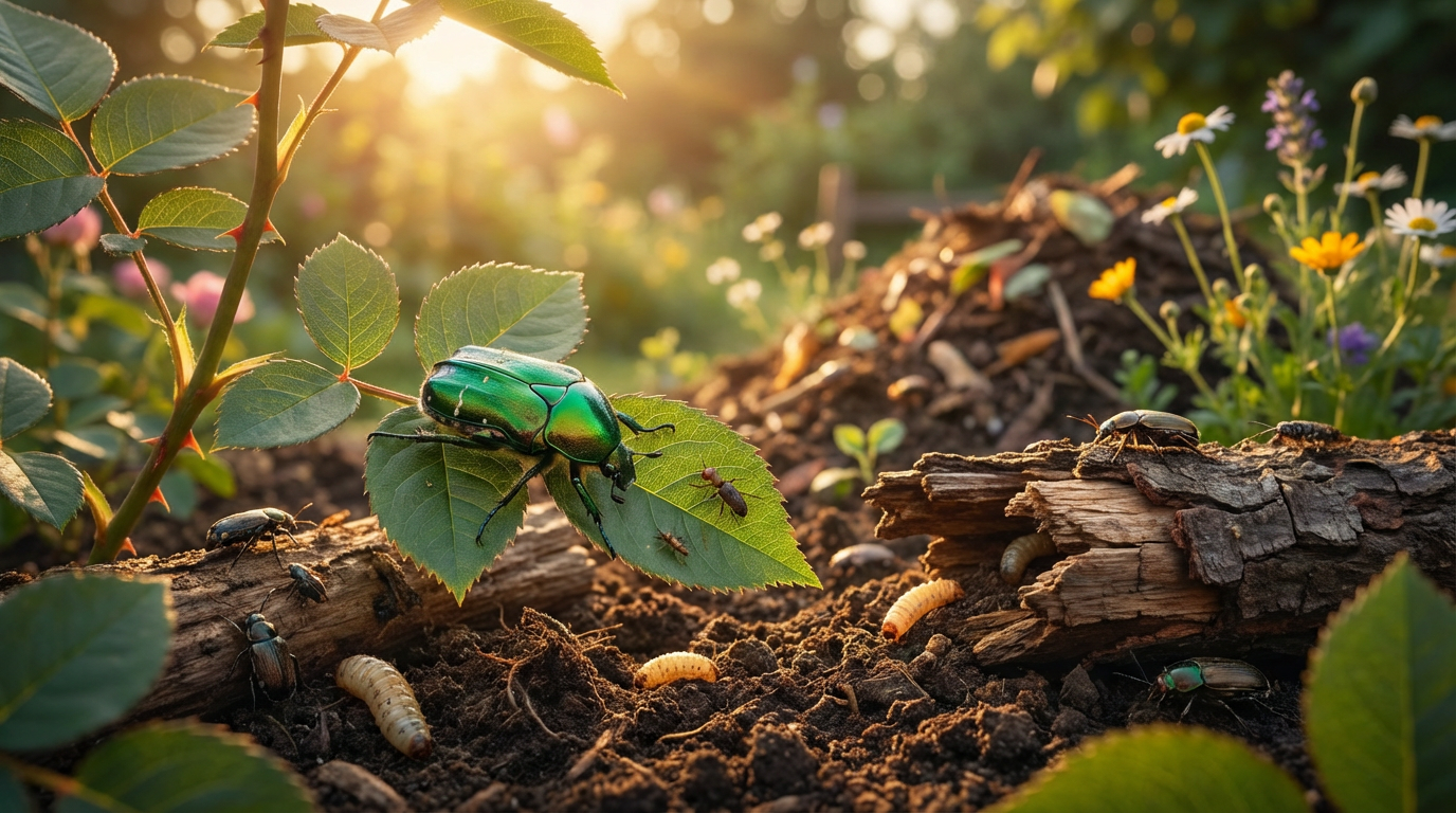 Coléoptère vert : détection, biologie et lutte efficace