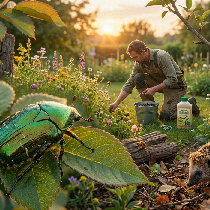 Coléoptère vert : identification, contrôle et importance écologique