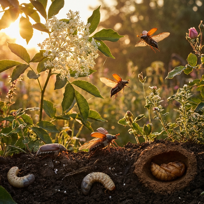 Cycle de vie du coléoptère juin : tout sur le développement, le temps de vol et le contrôle