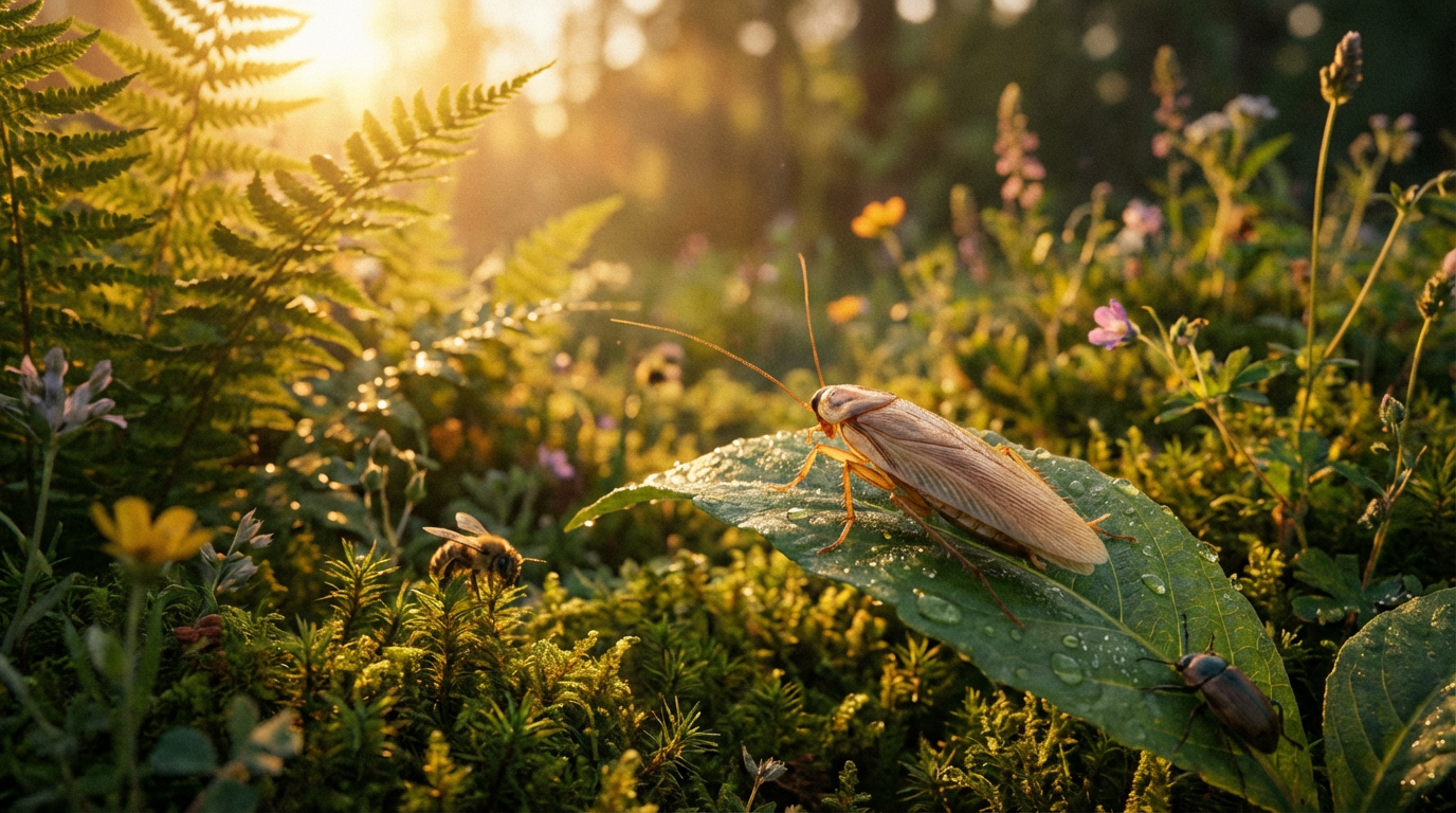 Cafard dans le jardin : nuisible dangereux ou cafard forestier inoffensif ?