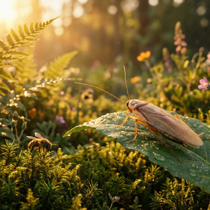 Cafard dans le jardin : nuisible dangereux ou cafard forestier inoffensif ?