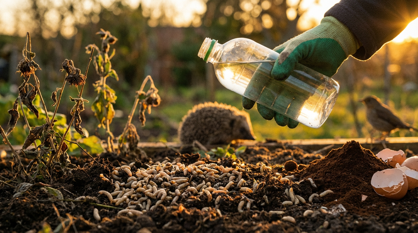 Peut-on tuer les asticots avec du chlore ? Risques et meilleures alternatives
