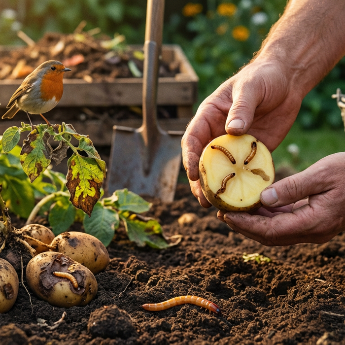 Maladies de la pomme de terre et vers fil-de-fer : types de dégâts, biologie et contrôle