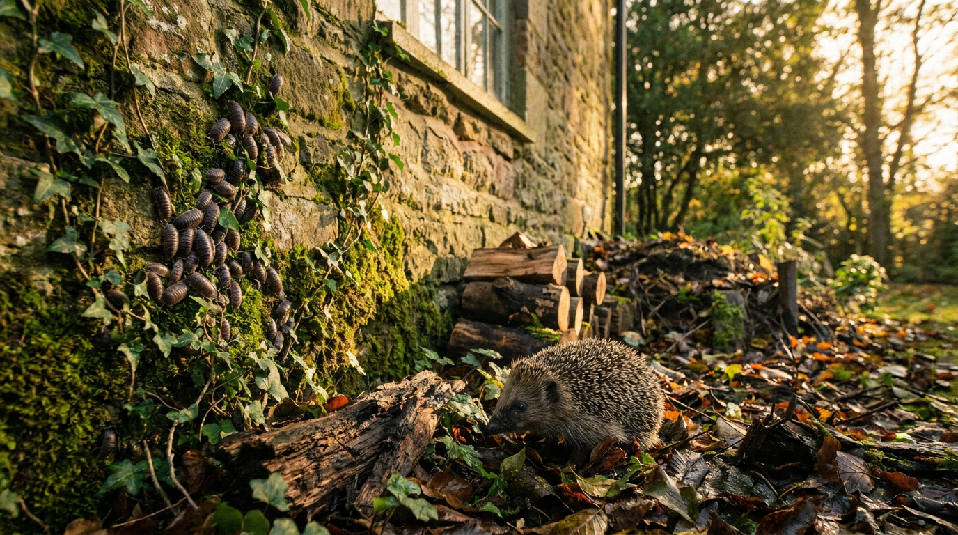 Cloportes sur les murs des maisons : causes & solutions respectueuses des animaux