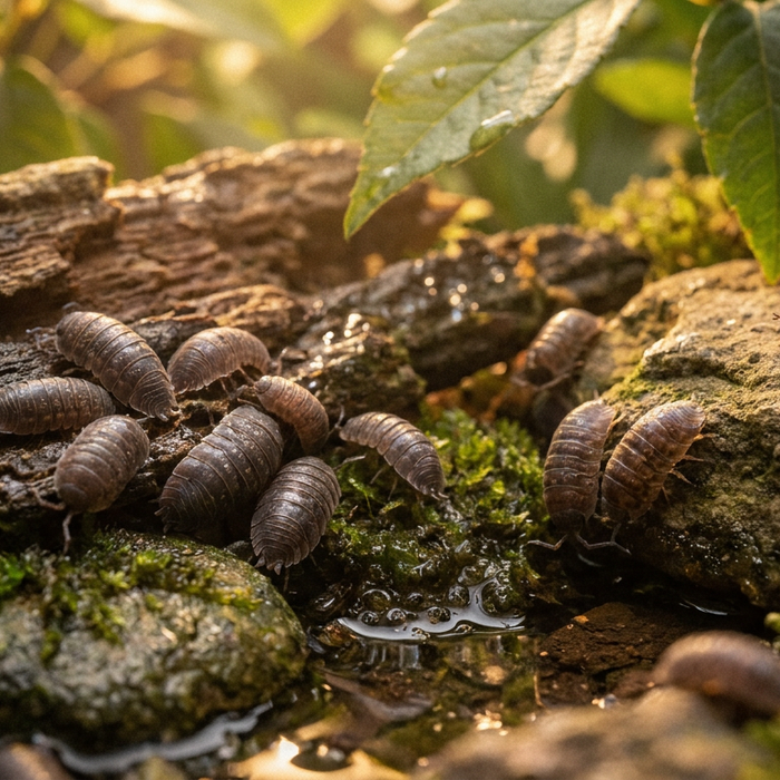Cloportes et humidité : pourquoi ils meurent sans eau