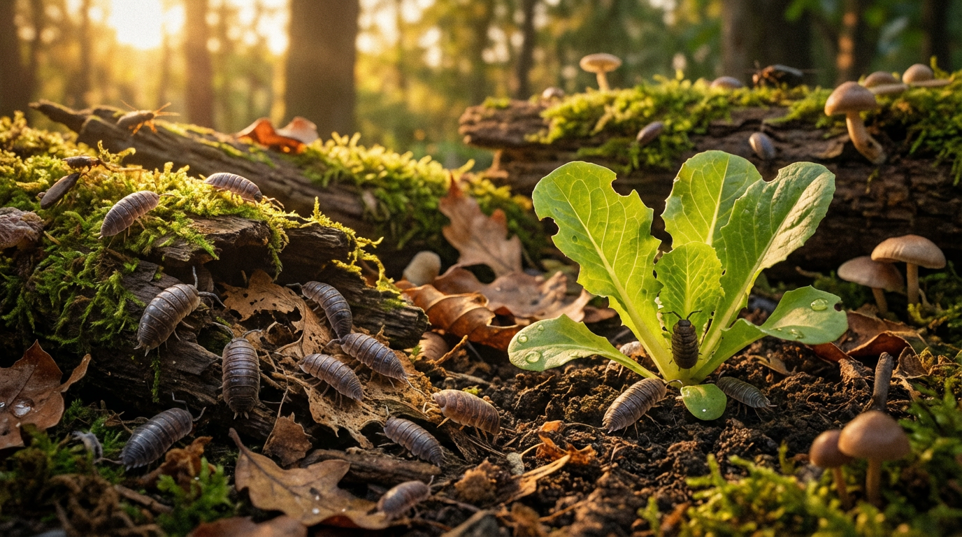Cloportes au jardin : Crustacés utiles ou nuisibles ?