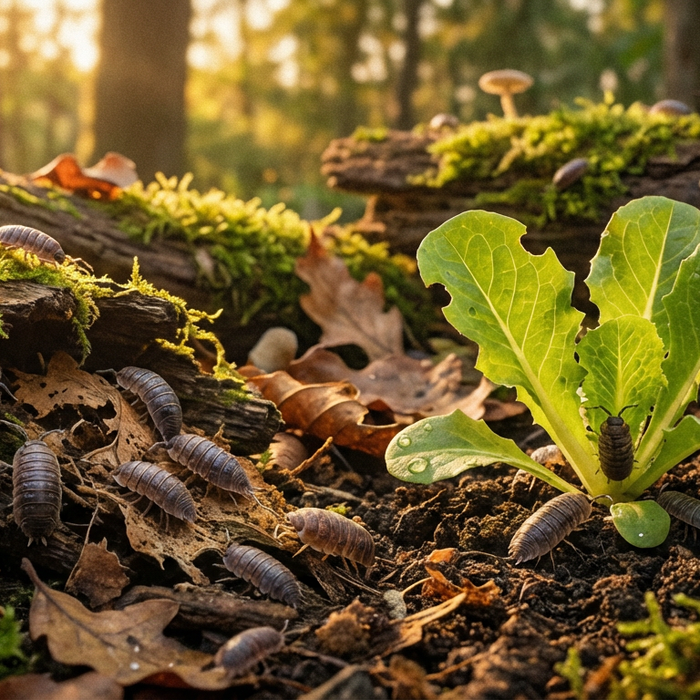 Cloportes au jardin : Crustacés utiles ou nuisibles ?