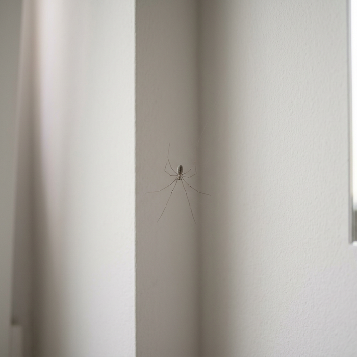 Petite araignée blanche dans la maison : reconnaître les espèces et agir correctement