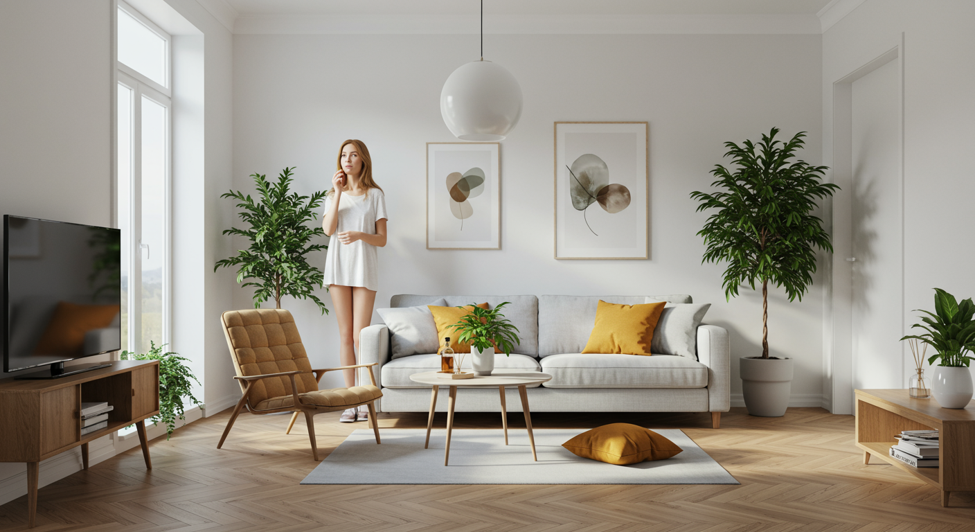 Une odeur étrange et légèrement sucrée dans l'appartement