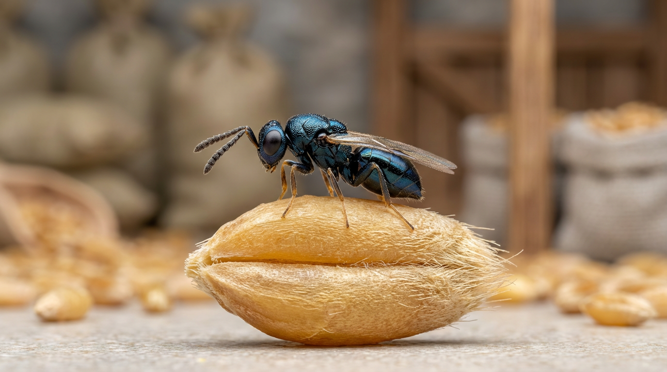 Propagation des guêpes de stockage : biologie, élevage et application à la protection des stockages