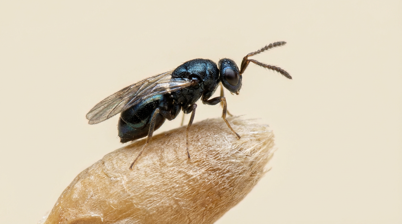 Guêpe chalcide du coléoptère du pain : Lutte biologique sans produits chimiques à la maison