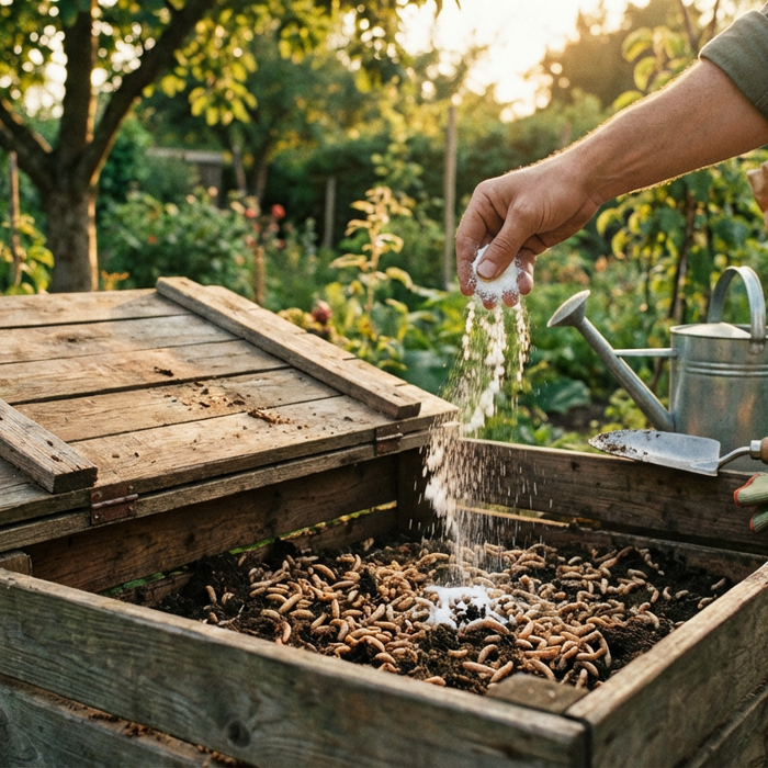 Combattre les asticots dans la poubelle organique avec du bicarbonate de soude : astuces et remèdes maison