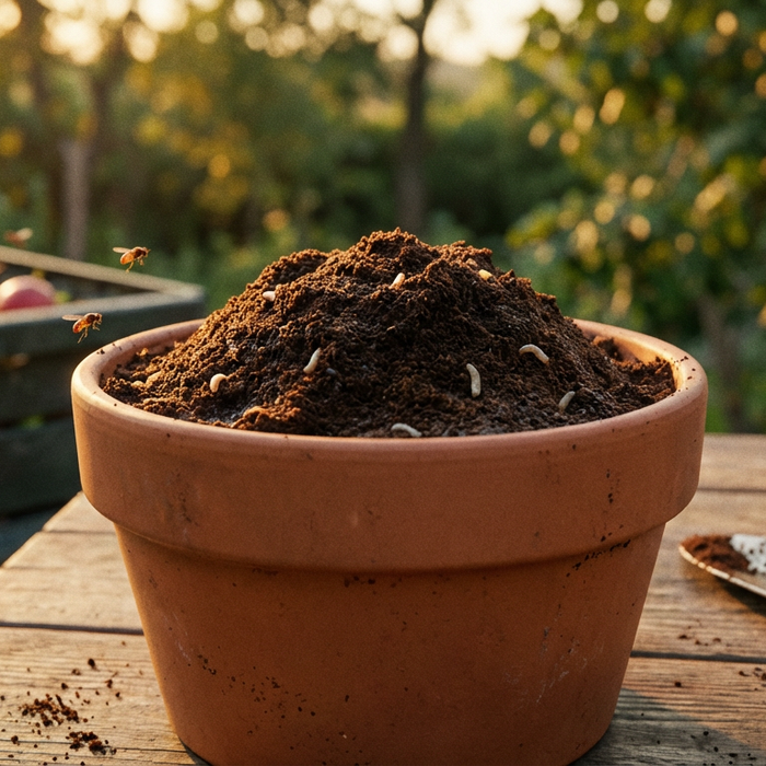 Asticots dans le marc de café : causes, dangers et aide efficace contre la peste